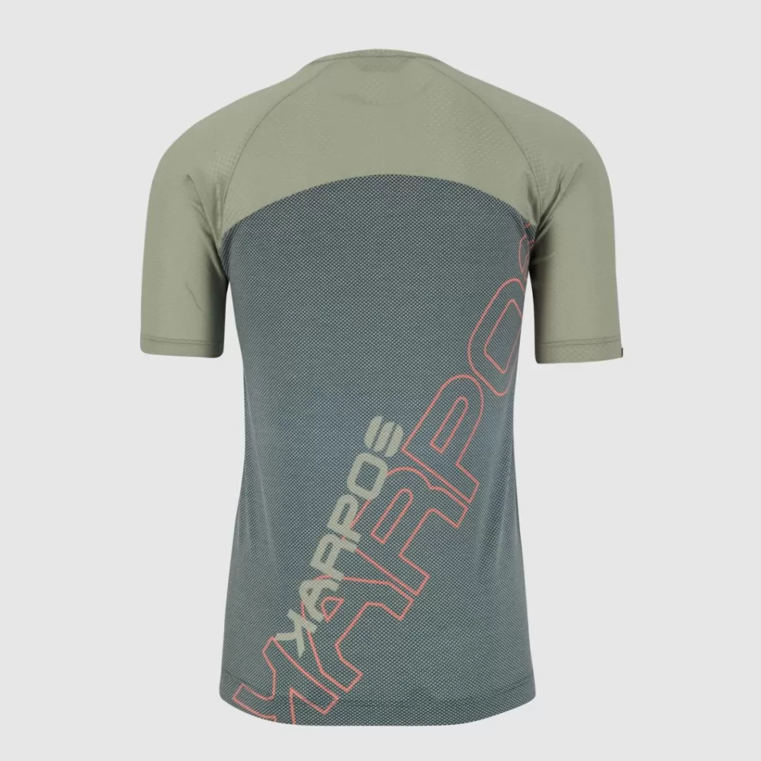 Karpos Trail Running | Hiking | T-Shirts | MOVED EVO JERSEY DARK SEA/SEA SPRAY