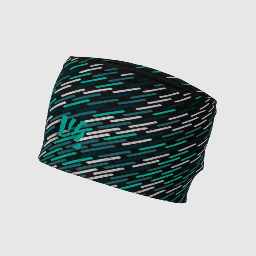 Karpos | TRE CIME 12CM HEADBAND PRINT 2 POOL GREEN/REFL. POND